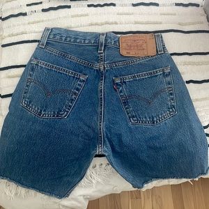 VINTAGE LEVI 501 JEAN SHORTS, CAPRIS, LONG SHORTS